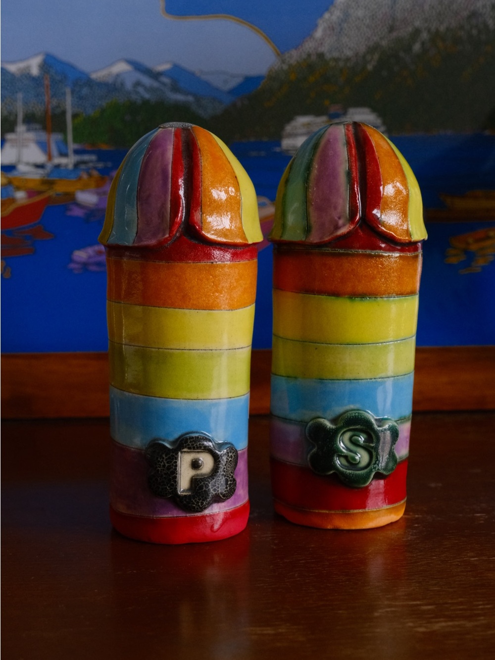 Ceramic Salt and pepper shakers